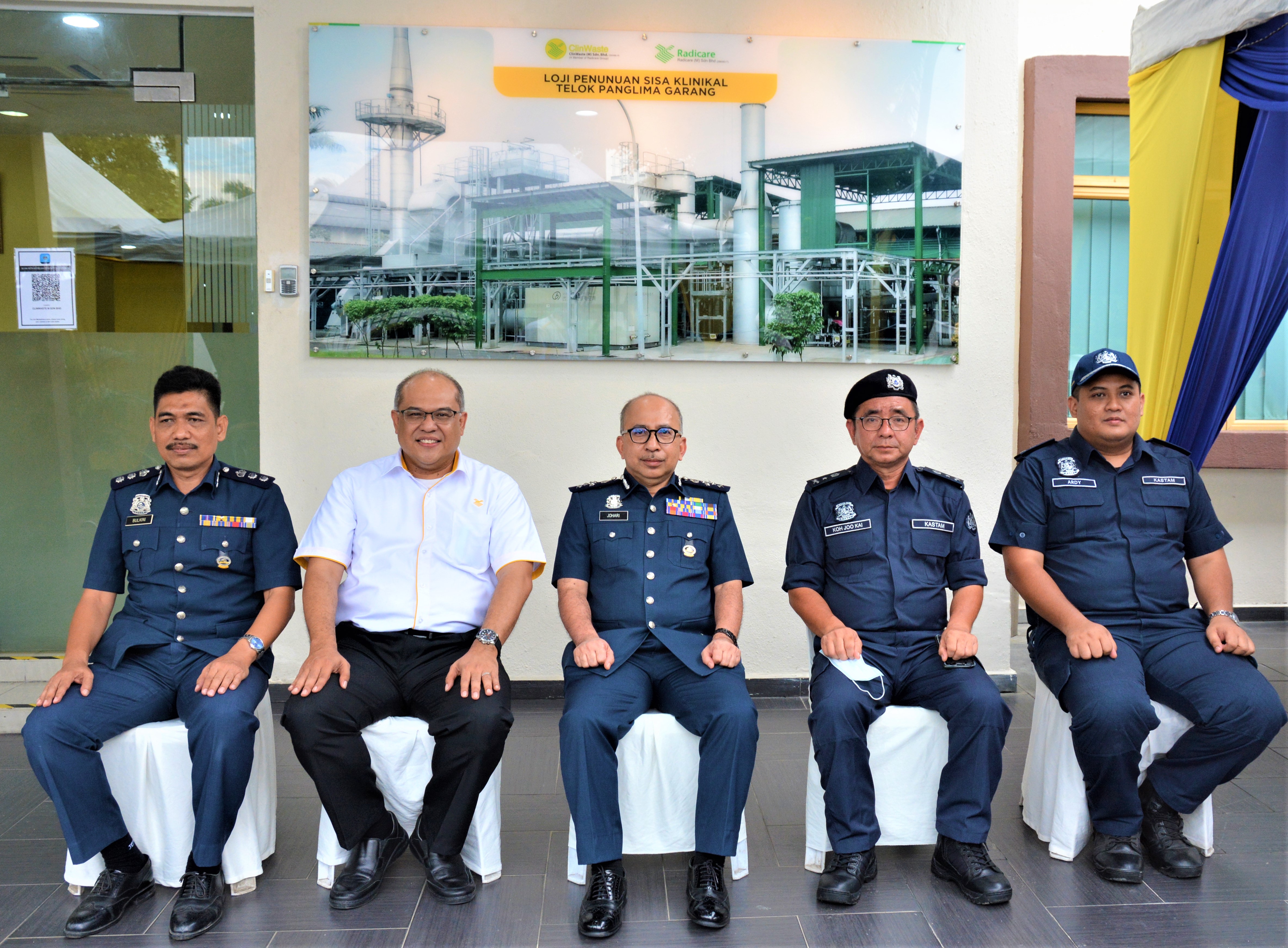 Kerjasama antara Clinwaste (M) Sdn Bhd dengan Jabatan Kastam Diraja Malaysia